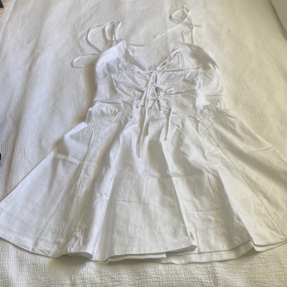 Zara Other - Zara White Spaghetti Strap Sundress for Weddings